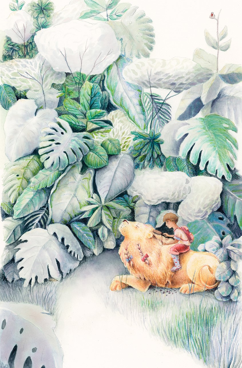 illustration of An illustration for the 7th chapter of the children's book
