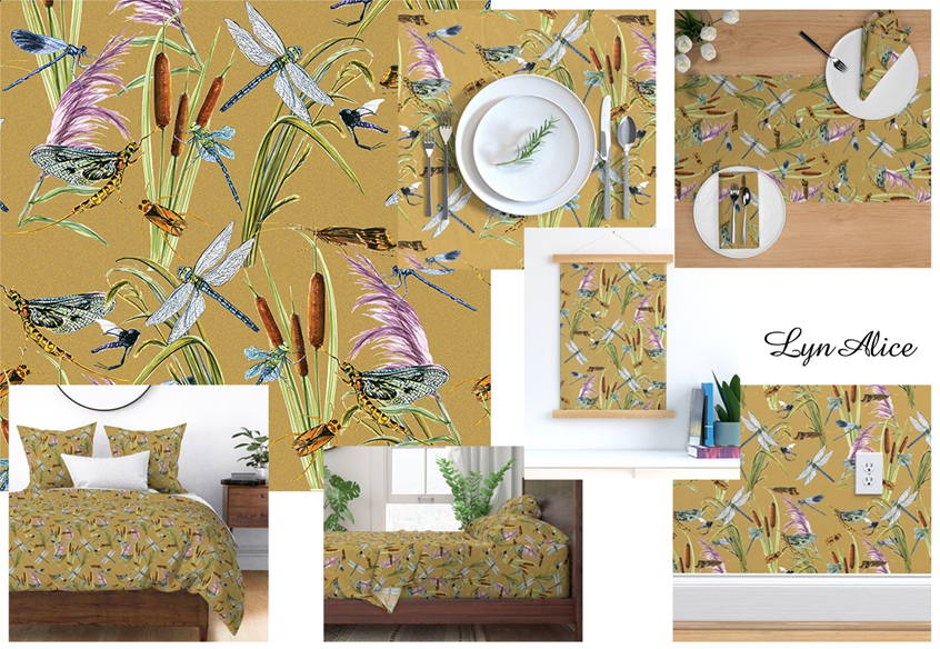 illustration of Insects do go with Dinner! And the Bed Bugs are really Cool.
Bugs ~ Botanical Illustration in Watercolor, Editorial, Pattern Design, Fine Art Prints, Fashion and Home Decor.
My New Favorite! Take a Peek at my Textile Designs!
https://lnkd.in/daYCAhU
#illustration #artwork #painting #fashion #design #interiordesign #homedecor #textile #gardenlife #herbalife #botanicalart #patterndesign #florals #fineartprints #gardener