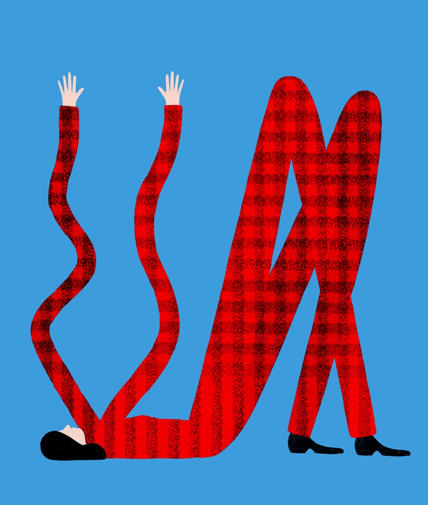 illustration of Illustration for a weekly column of