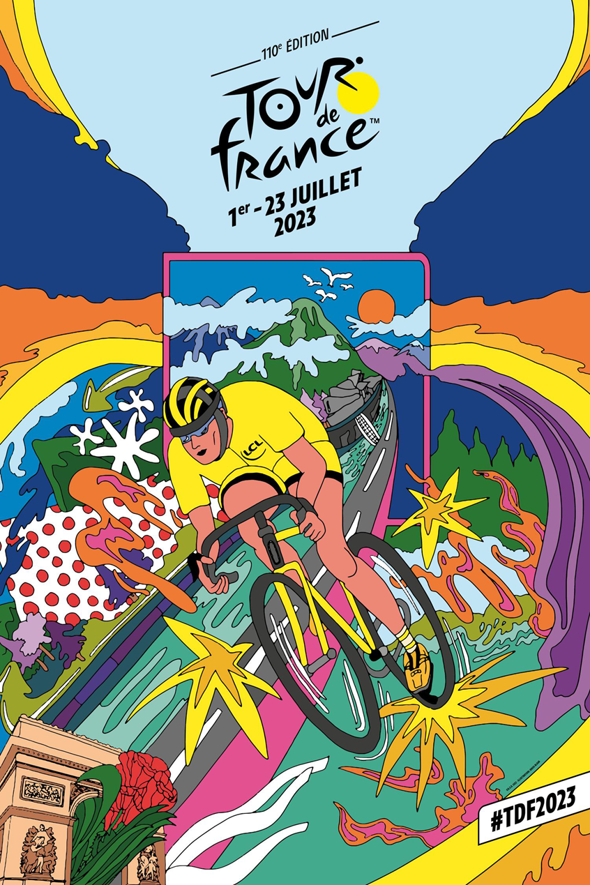 Erstaunlich Tour De France Poster Fotos