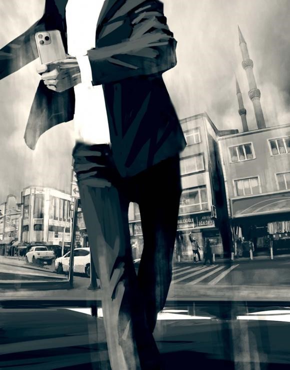 illustration of Political Persecution I
Artist: Danijel Zezelj
Client: Harper’s Magazine Description: Illustration for an essay about political persecution of Uyghur's by China