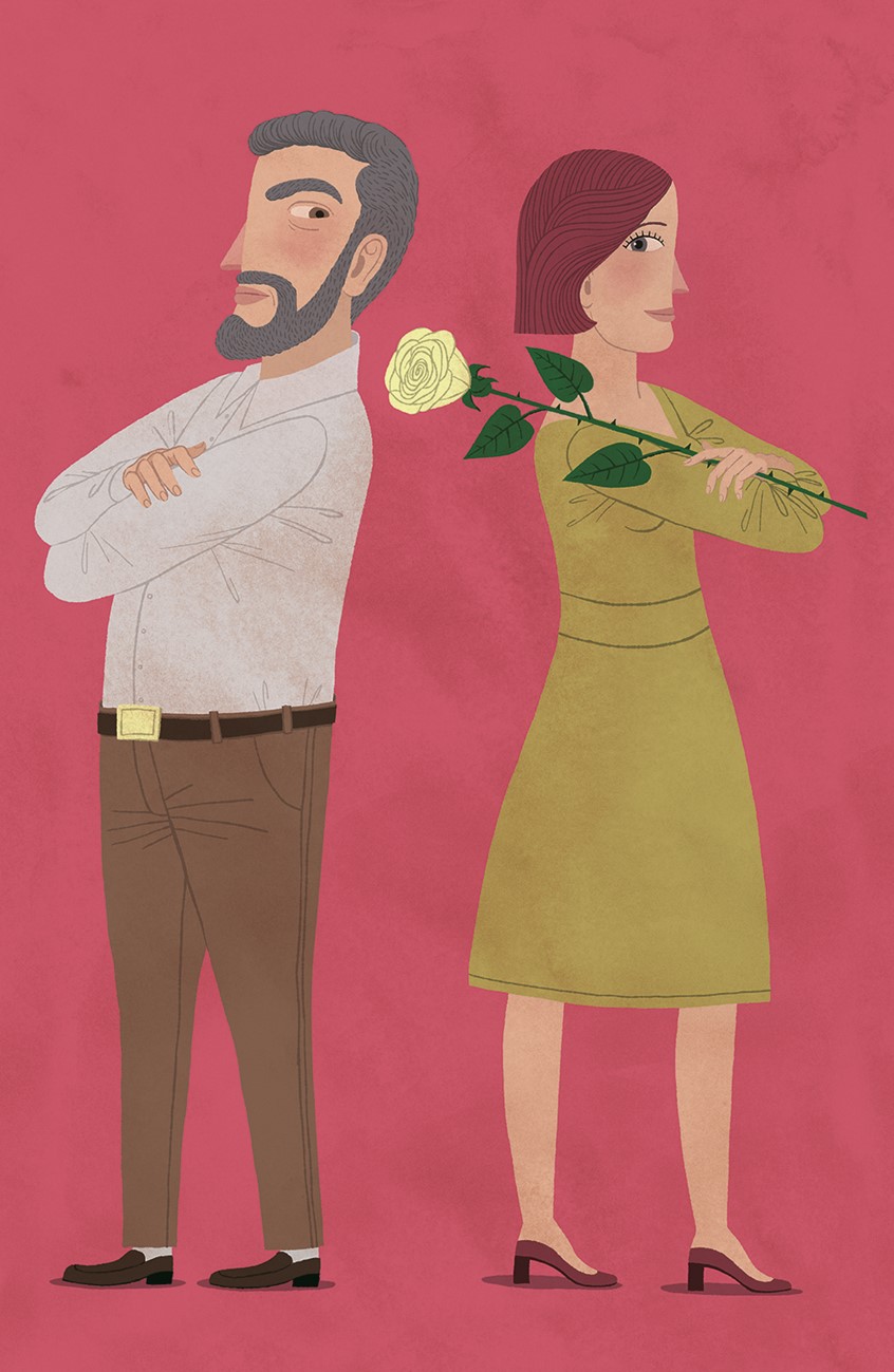 illustration of Article on Conscious Uncoupling
Frankfurter allgemeine Zeitung
A couple therapy to help to a healthy and peaceful separation, free of trauma and remorse trying to keep a healthy and friendly relationship with your ex partner.
psychology, coaching, separate, divorce, friends, friendlyness, no hate, compromise, forgiveness, self love, partnership, freedom, life,