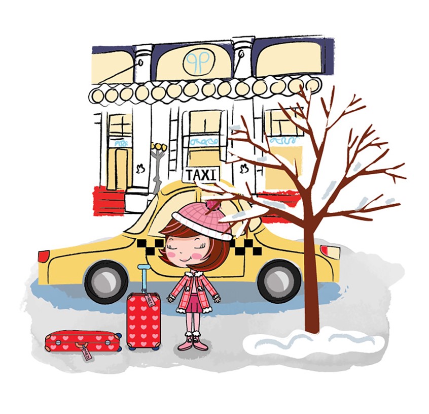 illustration of Paris. Paris Takes Over The World by Kyla May. Travel book. Travel book for kids. Children's Book. Kids drawings. Kids book cover art. Digital art. Kids book. Children's book illustration. Picture book art. Kids book art. Cartoon. Children's illustration. Kids illustration. Children's art. Fairy tale. Cute illustration. Children's cartoon. Cartoon concept art. New York illustration. New York. NYC drawing. NYC. The Plaza. Scholastic.