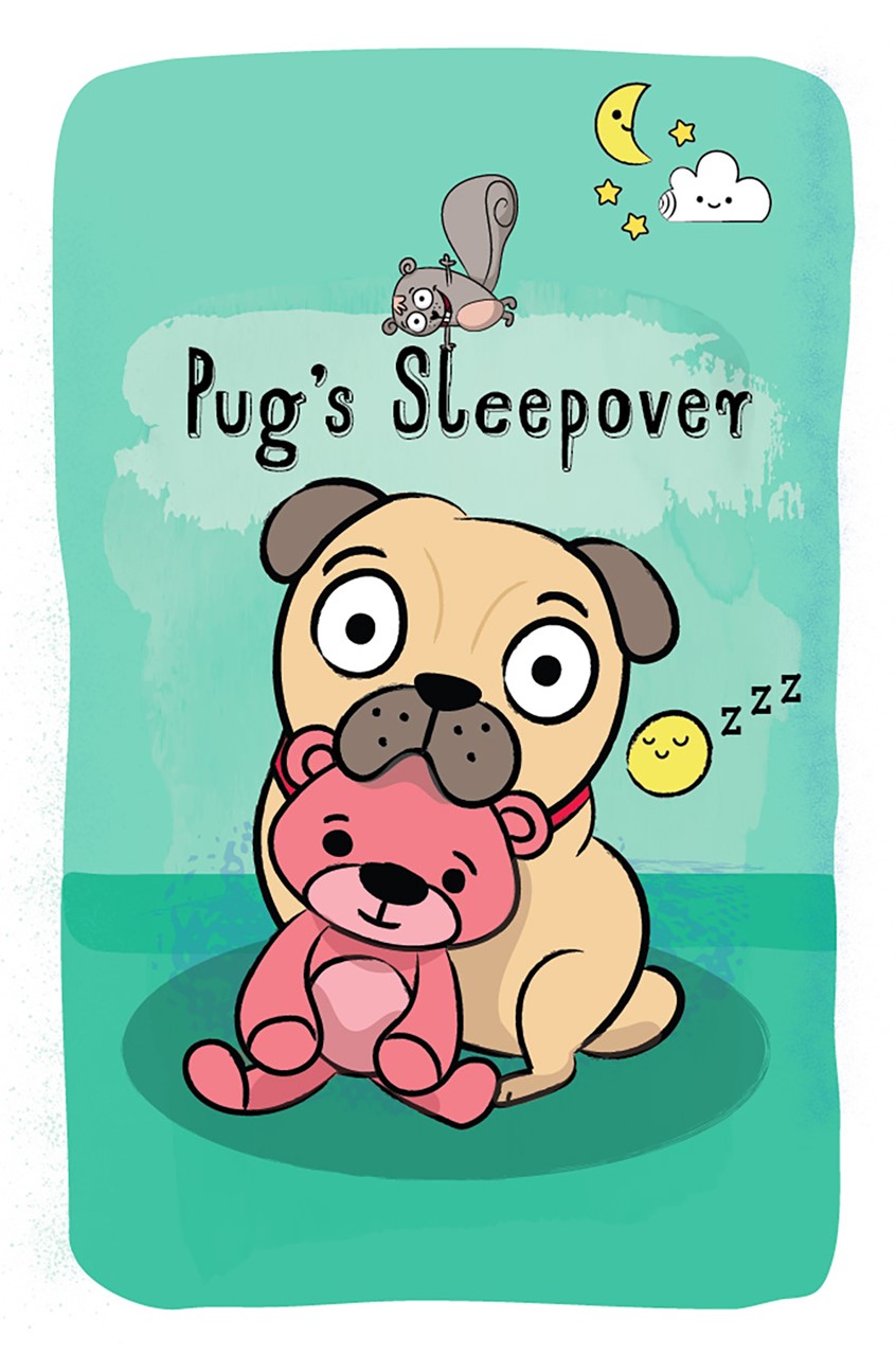 illustration of Pug. Pug expressions. Dog characters. Children's Book. Children's book cover. Kids drawings. Kids book art. Digital art. Kids book. Children's book illustration. Picture book art. Kids book art. Cartoon. Children's illustration. Kids illustration. Children's art. Illustration. Cartoon character. Concept art. Cartoon art. Cute dog. Cartoon character. Children's book. Dog characters. Dog drawing. Animal drawing. Dog cartoon. Teddy bear. Squirrel. Emoji. Watercolour. Crayon.