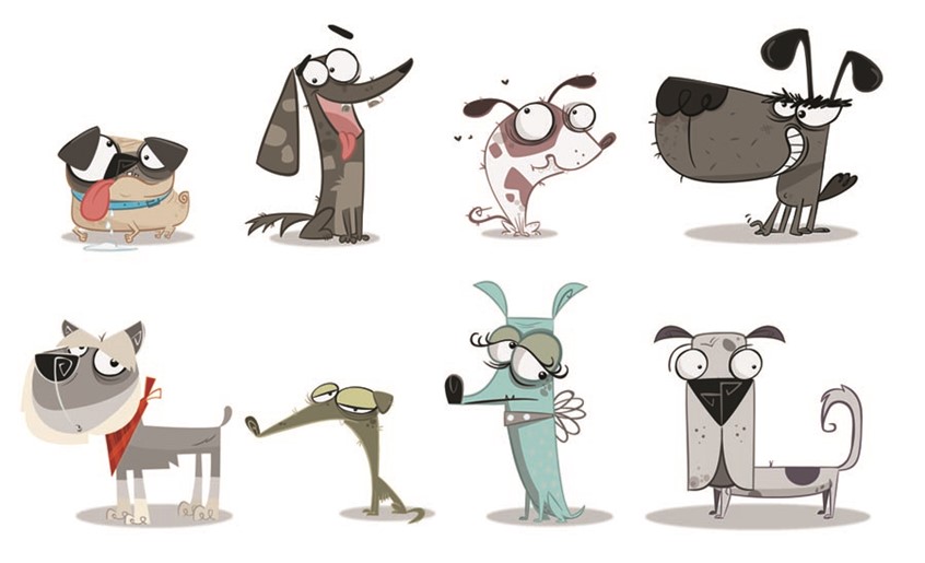 illustration of Dogs. Children's Book. Kids drawings. Kids book art. Digital art. Kids book. Children's book illustration. Picture book art. Kids book art. Cartoon. Children's illustration. Kids illustration. Children's art. Animation background. Illustration. Cartoon background. Concept art. Background art. Cartoon art. Cartoon animals. Cute animals. Cartoon characters. Animal drawings. Animal illustrations. Dog illustrations.