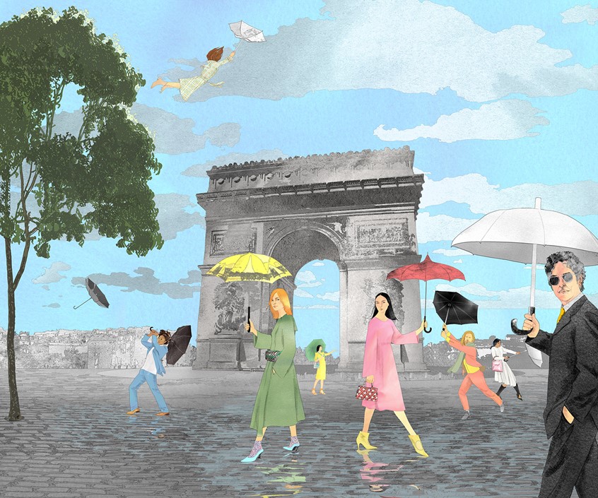 illustration of Private commission, illustration of the