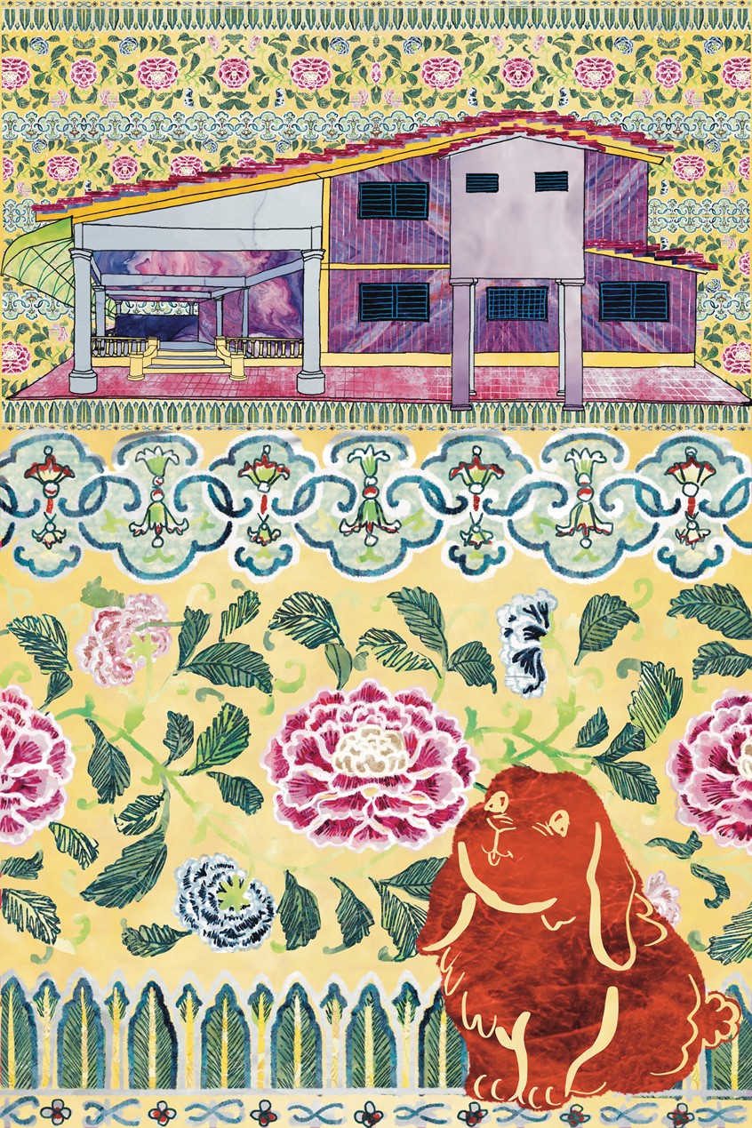 illustration of Wénhuà Nouveau is displayed at 22 Hale Street to embrace culture and heritage, surrounded by Southeast Asian antiques that can trigger curiosity in better understanding Malaysian history as well as appreciate modernity and preservation of culture.