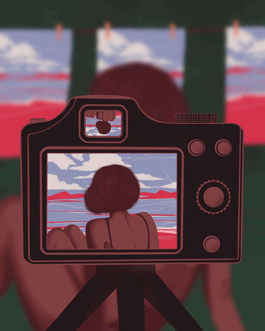 illustration of On social media it’s difficult to tell what's real and what's fake. So easy “editing/fixing/changing”.
It creates a false image of who we are, which is dangerous and confusing for our minds.
(3 of 5)