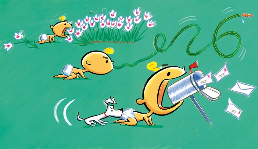 illustration of picture books, children's books, publishing,