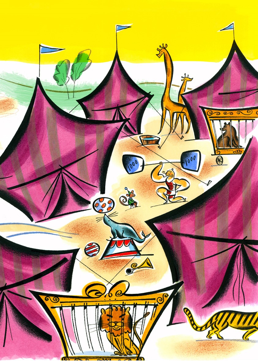 illustration of picture books, children's books, publishing,