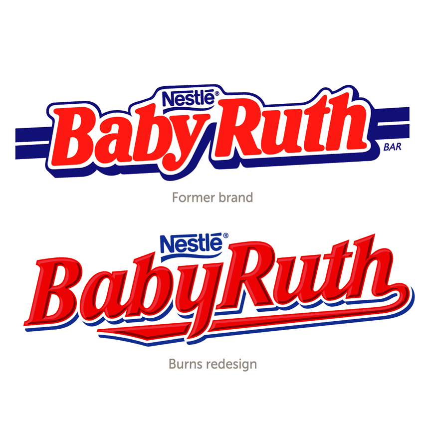 illustration of logo refinement, before and after, lettering, custom lettering, brands, food brands, branding, food branding, lettering for packaging, food packaging, logo design, brand, logo, logos, logotype, logotypes, handlettering, hand lettering, hand-lettering