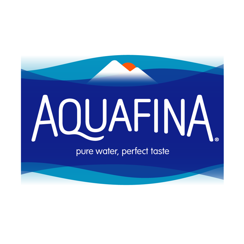 illustration of Aquafina brand lettering, handlettering, logo, logo design, brands, branding, food brands, food branding, package lettering, lettering for packaging, beverage brands, brand, logos, logotype, logotypes, hand-lettering hand lettering