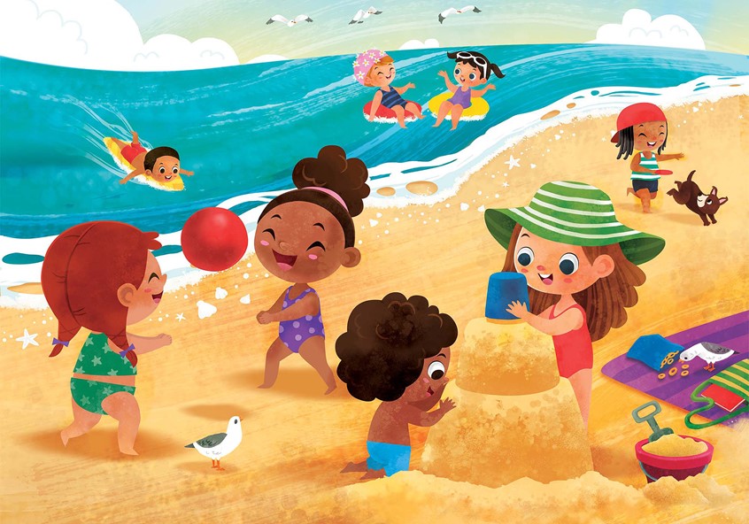 illustration of visual development, humorous, picture books, kidslit, educational, ELT books, character design, children magazines, illustration, children’s book cover, educational text books, educational publishing, Vacations, Holiday