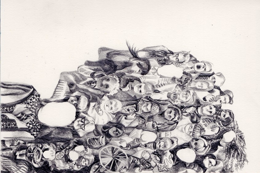 illustration of How many people or groups do we unsee? Whom do we instinctively count as