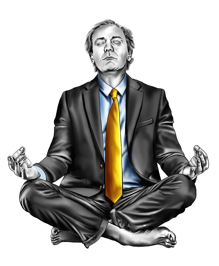 illustration of The client, Free Agent Source, requested several spot illustrations of some characters appearing throughout their marketing campaigns. This is Burt, the Adventure Executive—a middle-aged man searching for inspiring ways to enhance business practices in a new world.
character, male figure, businessman, yoga, middle-aged, greyscale, business