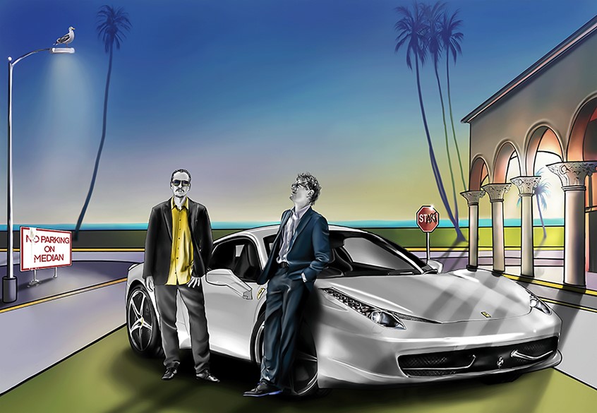 illustration of The client, Free Agent Source, said,