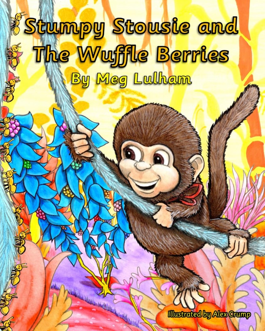 illustration of Book cover for a story I was commissioned to create the images for. This funny, charming, colourful story is the perfect way to introduce young children to the idea that, “you are beautiful just the way you are!” and the vivid eye-catching images further enhance this message.