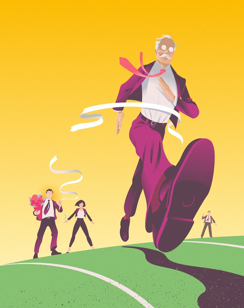 illustration of HATARAQUIZ — 100 Questions About Work in Japan
This project tackles the complex realities of modern work culture in Japan through a question-driven format. Commissioned by Wieden+Kennedy Tokyo for Persol Career Ltd., HATARAQUIZ invited the public to reflect on their own work experiences by answering 100 provocative questions — from the practical to the existential.
Shortlisted for the World Illustration Awards 2025,