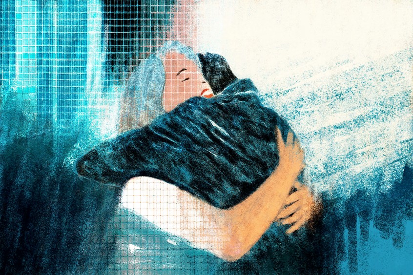 illustration of Families and funeral directors are using AI obituary generators to more efficiently memorialize the dead. What happens when they get it wrong? A story by Drew Harwell.
Client: The Washington Post | AD: Elena Lacey