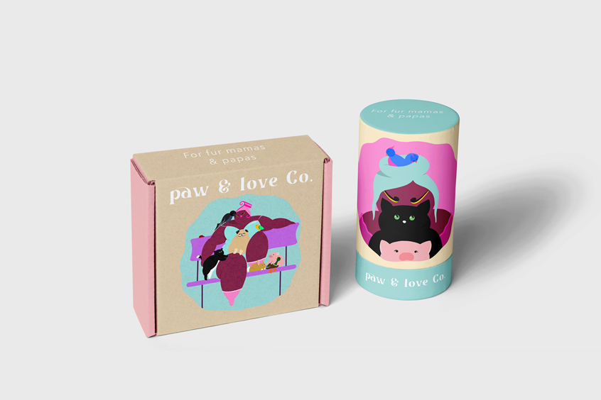 illustration of A fun and friendly illustrations that celebrate everyday care and connection with nature.
Bright, inclusive, and full of personality, it brings a cute , cozy feel to all kinds of lifestyle products.