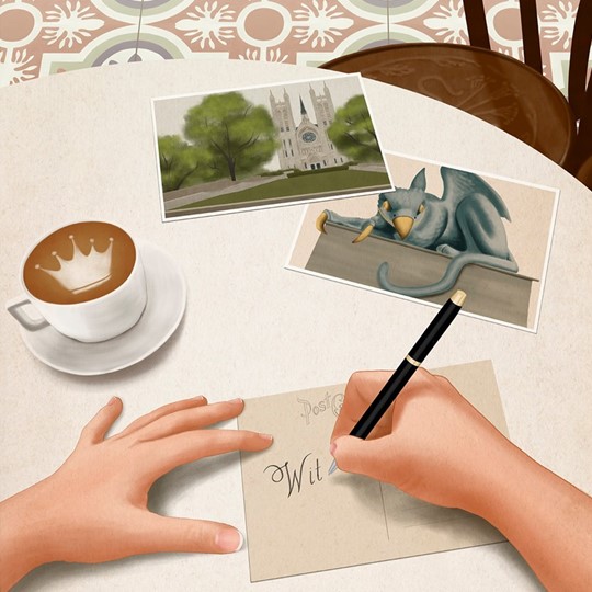 Balzac's Stratford Illustration by Alayna Paquette | Directory of